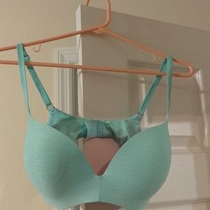 Pink Victoria Secret padded bra